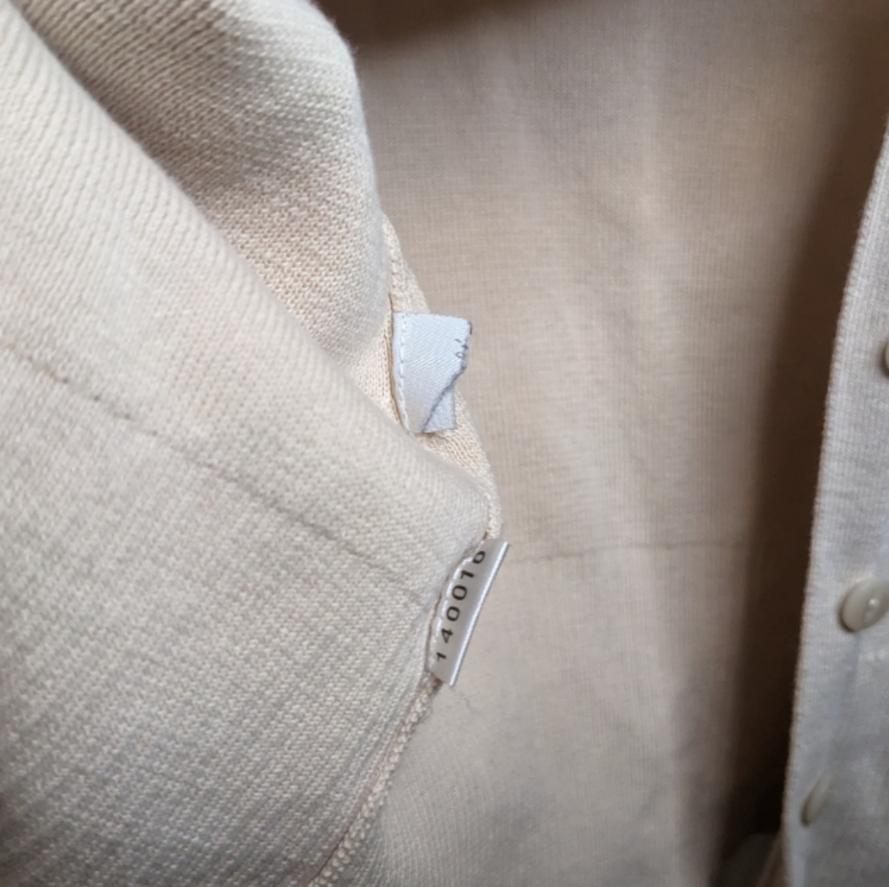 Ann Taylor LOFT Beige Pima Cotton Cardigan XS π€β¨ - Picture 8 of 8